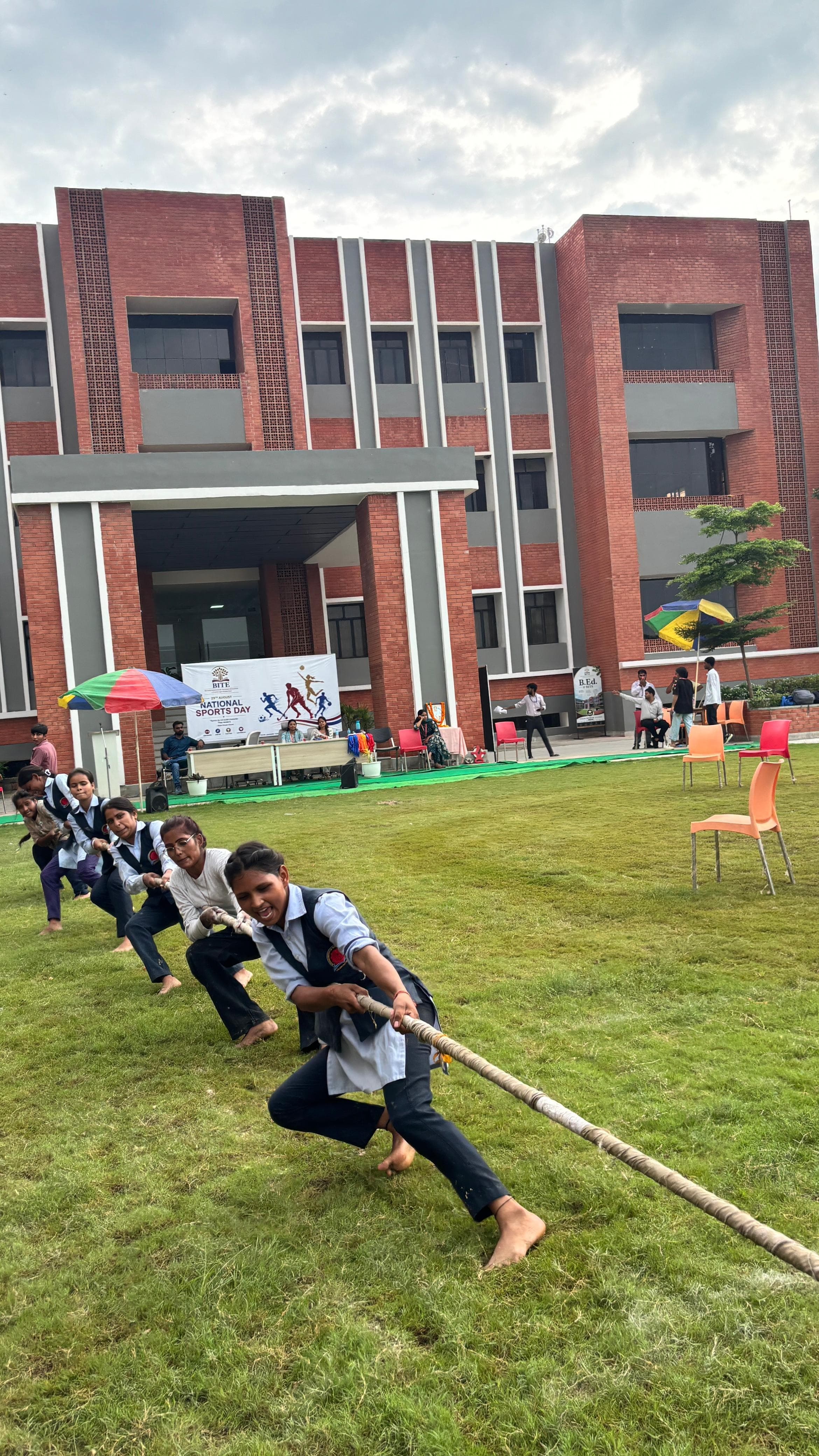 National Sports Day 2026 Celebrated with Enthusiasm at BITE Varanasi at BITE Varanasi — academic event at BITE Sports Ground