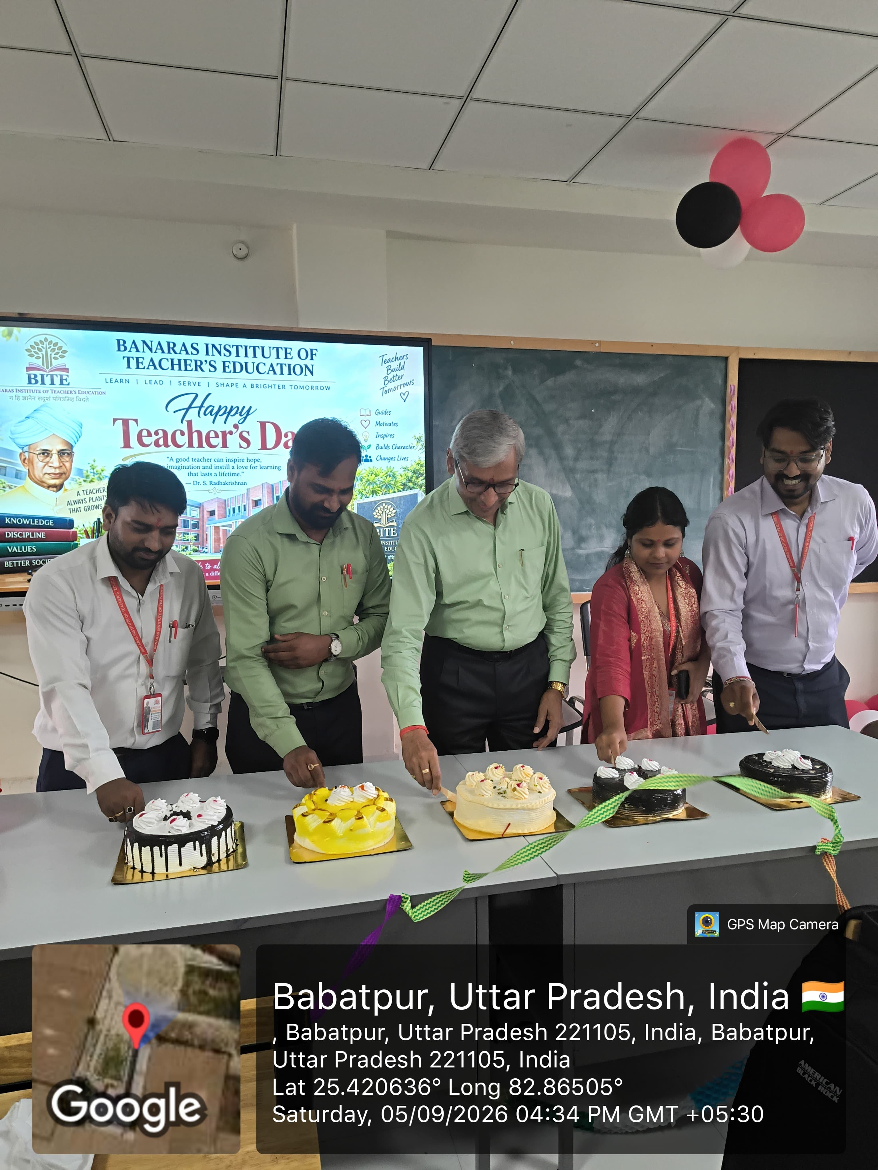 BITE Celebrates Teachers on Teacher’s Day at BITE Varanasi — academic event at BITE