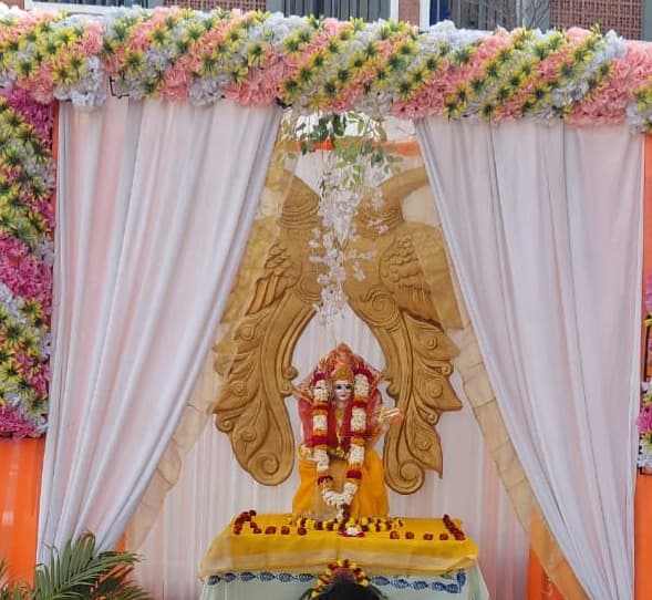 Basant Panchami Celebration at BITE Varanasi — cultural event at BITE Campus