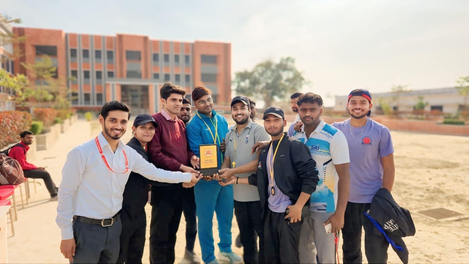 The Inter -Departmental Volleyball Tournament at BITE Varanasi — sports event at BITE Sports Ground