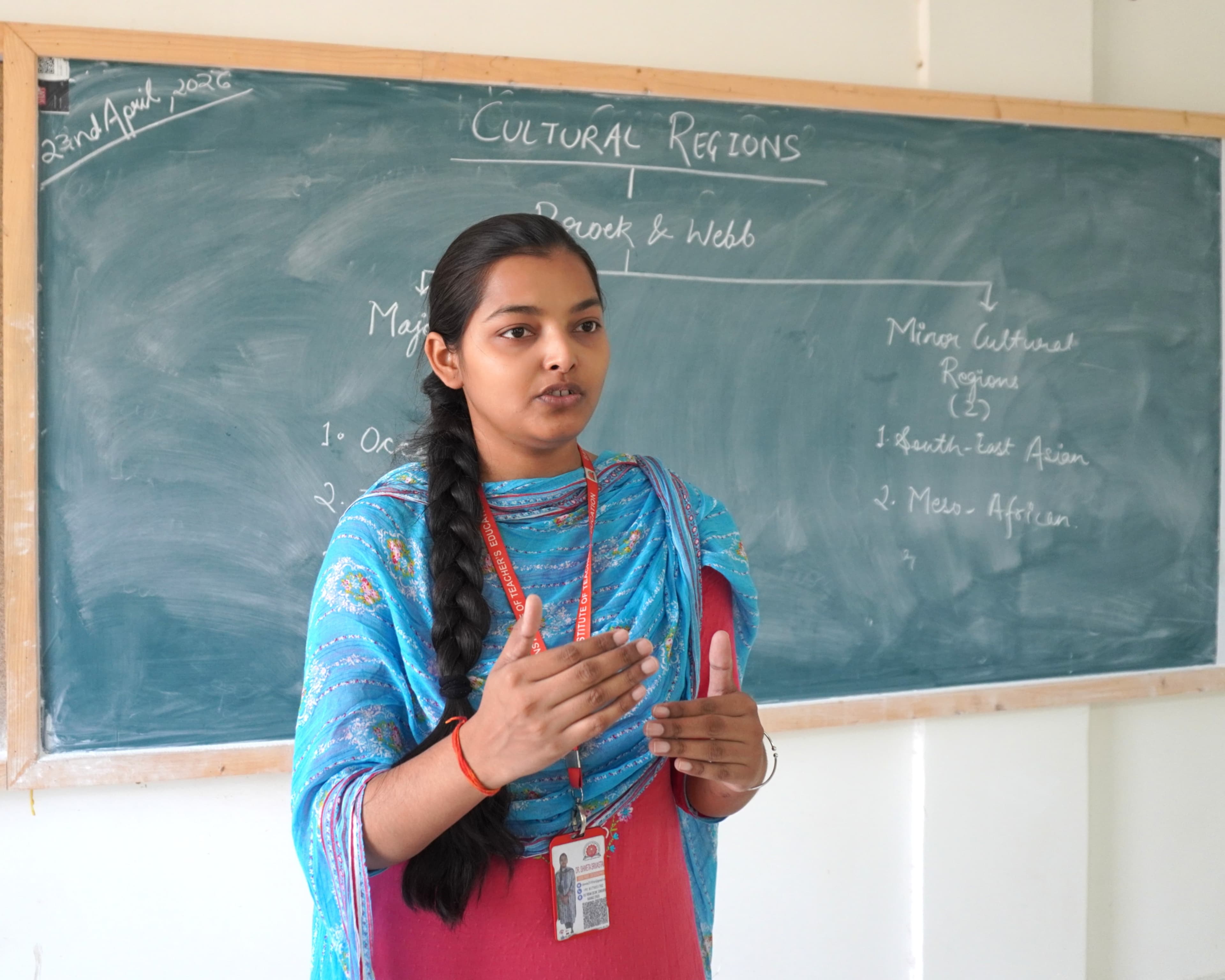 Dr. Shweta Srivastava, Assistant Professor, Geography, BITE Varanasi