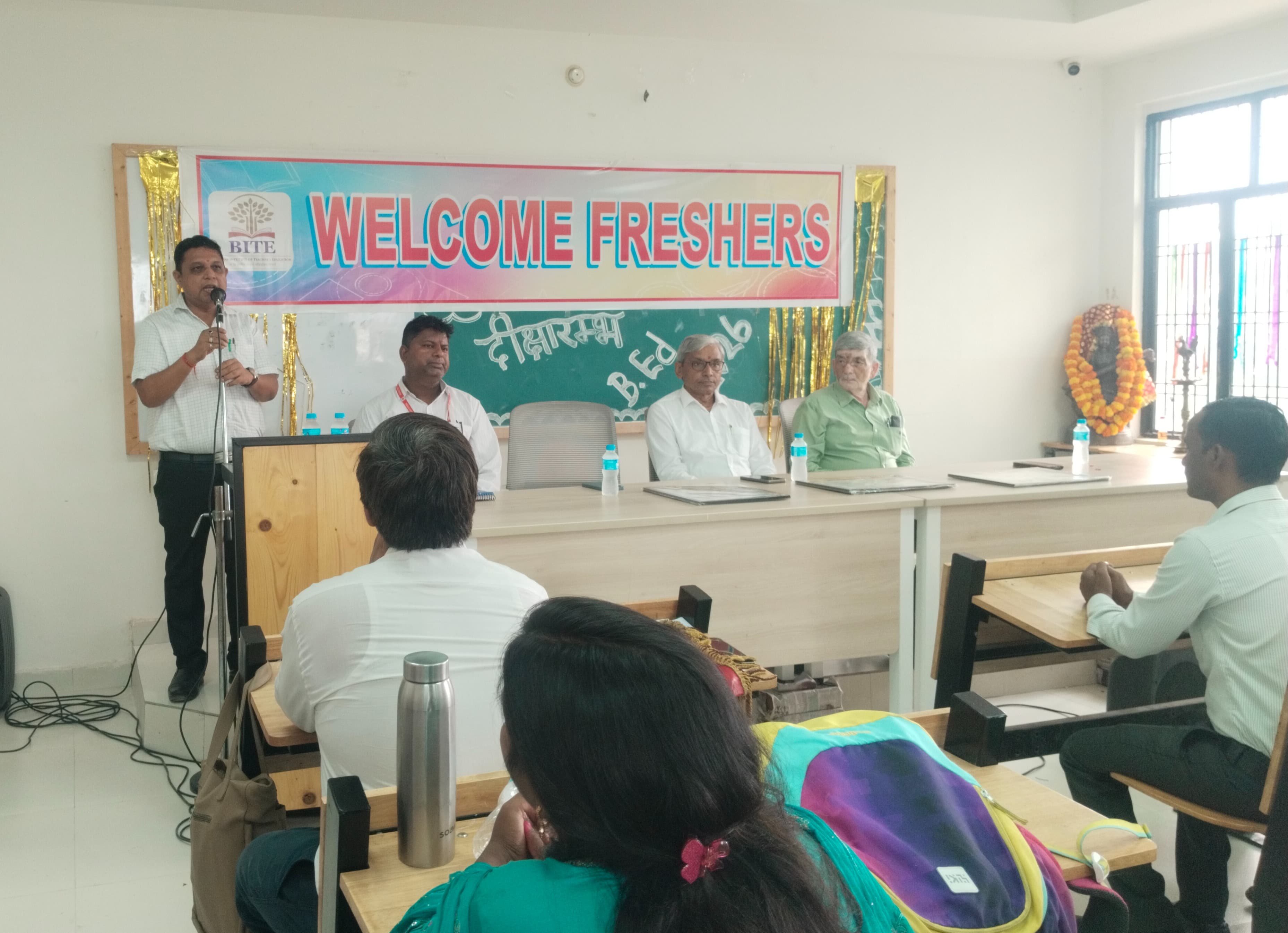 B.Ed. Dikshaarambh Orientation Programme 2026–28 Held at BITE at BITE Varanasi — academic event at BITE Classroom